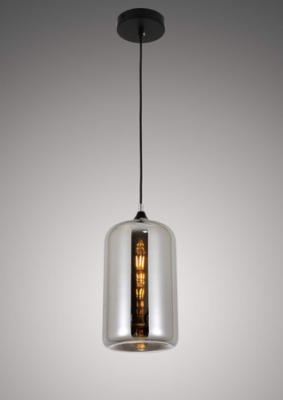 NOWOCZESNA LAMPA WISZĄCA SKANDYNAWSKA SZARA MONTI