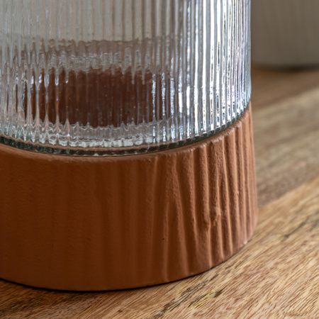 Zahara Hurricane Terracotta 150x150x220mm