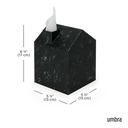 UMBRA pudełko na chusteczki CASA czarne