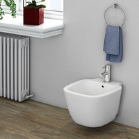 ONE Bidet podwieszany 52x36,5 cm biały połysk