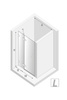 NZ2 Drzwi wnękowe OXIA 1D L 120x200 szkło czyste 8mm Active Shield 2.0