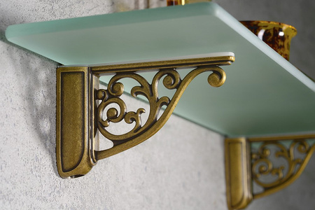 RETRO uchwyt półki 8-40mm, stary brąz