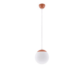 Lampa wisząca UGO 20 ochra czerwona