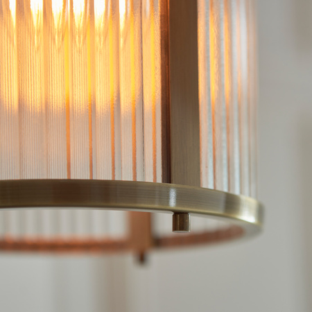 Ridgeton 1 Pendant Light Antique Brass