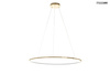 MOOSEE lampa wisząca RING SLIM 80 złota