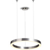 Lampa wisząca CIRCLE 100 cm - LED, ring nikiel szczotkowany