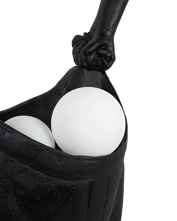 MOOSEE lampa podłogowa HUMAN HOUDINI 182  czarna