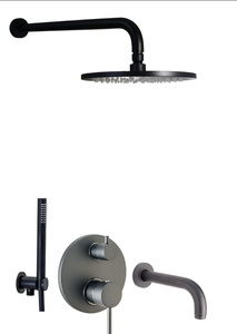 Zestaw wannowy podtynkowy z wylewką L-400mm fi-30cm-Emmevi Rubinetterie/Piper
