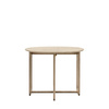 Craft Folding Dining Table Smoked 1000x1000x750mm