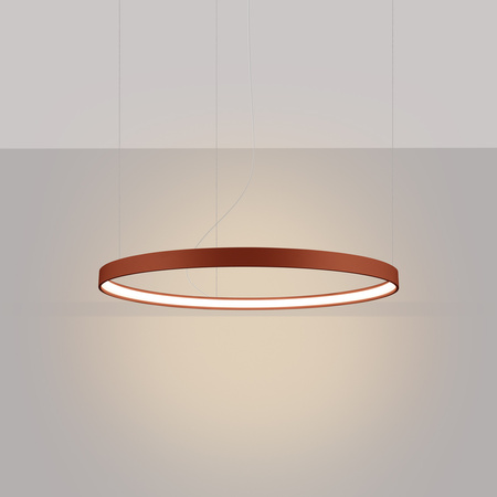 Żyrandol RIO 78 ochra czerwona LED 3000K