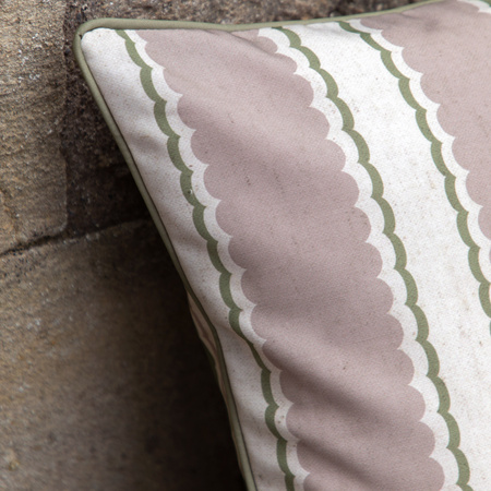 Calivana Cushion Olive / Natural 450x450mm
