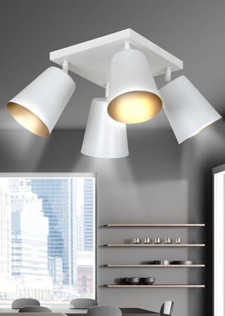 PRISM 4 WHITE / GOLD