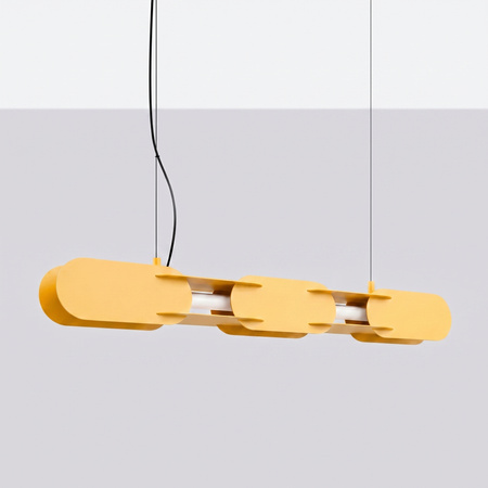 Lampa wisząca CHAIN 91 żółta LED 3000K