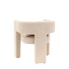 Arezzo Armchair Taupe 690x650x715mm