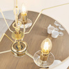 Nixon 3 Pendant Light Brass
