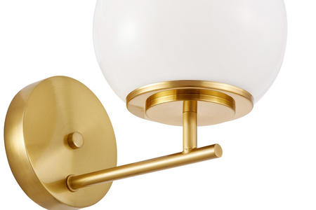 LAMPA ŚCIENNA KINKIET GLAMOUR MOSIĘŻNA ALTONA
