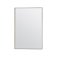 Lustro Hurston w kolorze szampańskim 600 x 30 x 900 mm