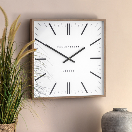Penhurst Wall Clock Oak 50cm