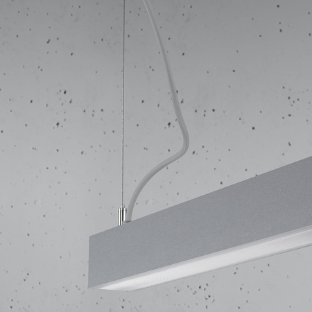 Lampa wisząca PINNE 67 szara 3000K