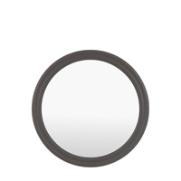 Suffolk Round Mirror Charcoal 900x25x900mm