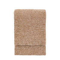 Deco Luxe Chunky Chenille Throw Taupe 1300x1700mm