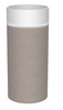 OASIS umywalka ceramiczna wolnostojąca ø 40x89cm, biała/beton pearl grey