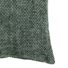 Basketweave Chenille Cushion Olive 2pk 450x450mm