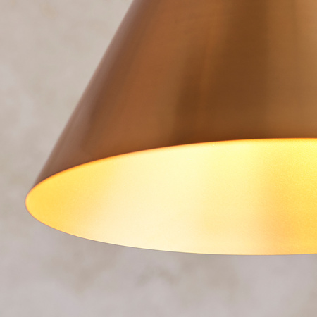 Cape Pendant Light Antique Brass