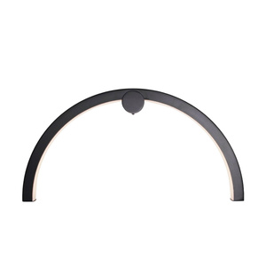 MAXLIGHT W0334 KINKIET TRIO ARC MATT BLACK IP44
