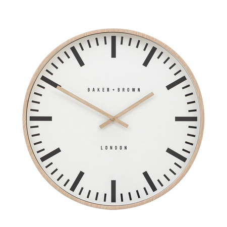 Longstone Clock Oak 50cm