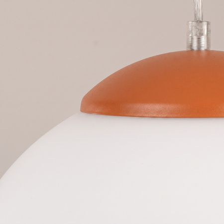 Lampa wisząca UGO 20 ochra czerwona