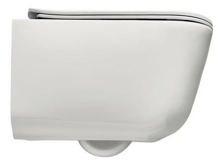 TRIBECA WC wiszące, Rimless, 35x54cm, biały