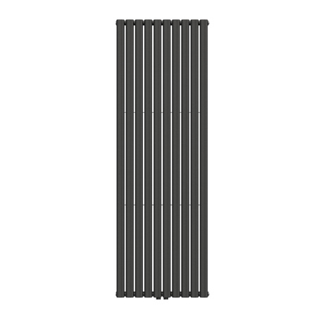 Grzejnik CZARNY NAVIN Ellipse Double 600х1800-10 (50mm), anticor