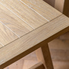 Eton Trestle Dining Bench Natural 1500x380x450mm