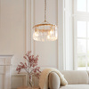 Karine 3 Pendant Light Brushed Aged Brass