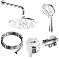 Zestaw prysznicowy podtynkowy dwufunkcyjny