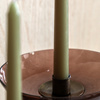Tapered Dinner Candles Olive (8pk) 20x20x250mm