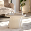 Pavia Coffee Table Cream 650x650x400mm