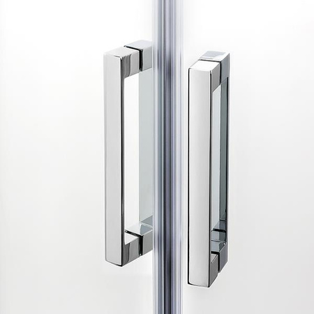 KABINA NEW MAXIMA ASYMETRYCZNA U 100x80x195 CZYSTE 6mm ACTIVE SHIELD