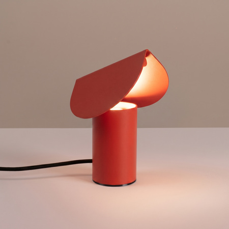 Lampa biurkowa BISCUIT czerwona LED 3000K