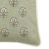 Ilkley Embroider Floral Cush Sage 450x450mm