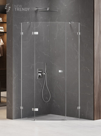 KABINA AVEXA PIĘCIOKĄTNA L 90x90x200 CZYSTE 6mm ACTIVE SHIELD