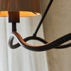Wriggle 3 Pendant Light Matt Black