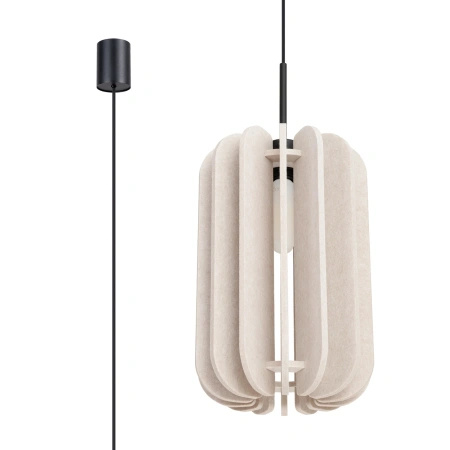 Lampa wisząca MULA 27 beżowa