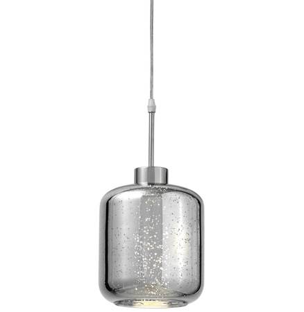 NOWOCZESNA LAMPA WISZĄCA ZWIS CHROMOWANA ALACOSMO W1