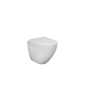 DES Miska WC stojąca Rimless 52x38cm biały połysk