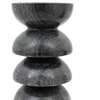 Azuaga Marble Candlestick Grey S/2 100/150mm