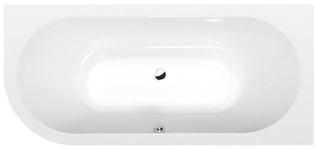 VIVA R SLIM wanna asymetryczna 185x80x47cm, biała