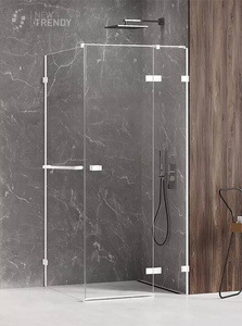 KABINA AVEXA WHITE PROSTOKĄTNA P 90x80x200 CZYSTE 6mm ACTIVE SHIELD