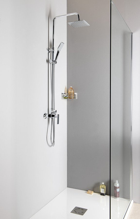 FACTOR zestaw prysznicowy, chrom